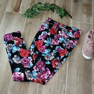 Chico's Flowered Jeggings